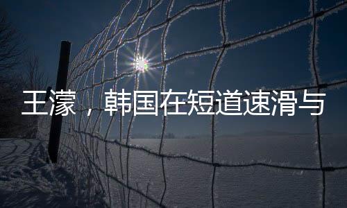 王濛，韓國在短道速滑與冰上散打的表現(xiàn)