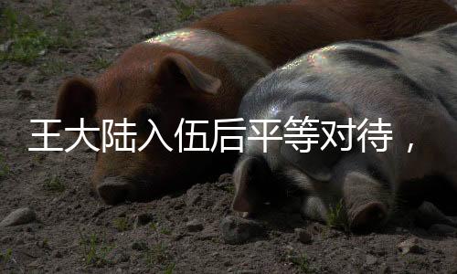 王大陸入伍后平等對(duì)待，無(wú)特殊待遇