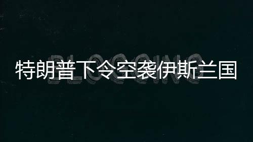 特朗普下令空襲伊斯蘭國成員，國際安全局勢再掀波瀾