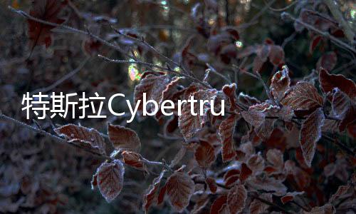 特斯拉Cybertruck賣不動：部分員工調(diào)往Model Y生產(chǎn)線