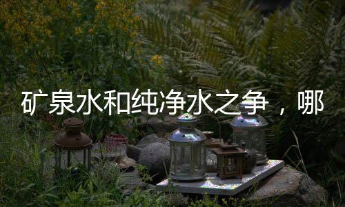 礦泉水和純凈水之爭，哪個更健康？