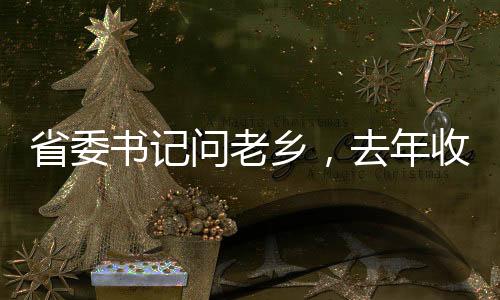 省委書記問老鄉(xiāng)，去年收入有多少？揭曉鄉(xiāng)親們的發(fā)展成果與期待