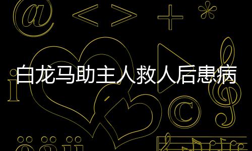 白龍馬助主人救人后患病高燒，人文關(guān)懷照亮善行之路