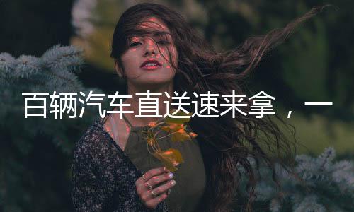 百輛汽車直送速來拿，一站式便捷服務(wù)引領(lǐng)新時代物流革新