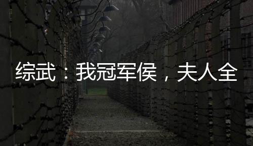 綜武：我冠軍侯，夫人全是女魔頭