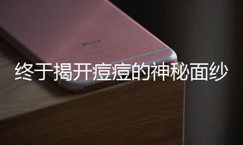 終于揭開(kāi)痘痘的神秘面紗，成因解析與防治策略
