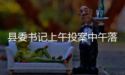 縣委書記上午投案中午落馬，反腐行動(dòng)展現(xiàn)決心與效率