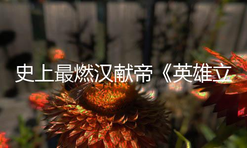 史上最燃漢獻帝《英雄立志傳：三國志》三興炎漢 逆天改命