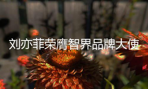 劉亦菲榮膺智界品牌大使，星光閃耀共創(chuàng)未來(lái)