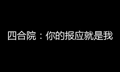 四合院：你的報(bào)應(yīng)就是我