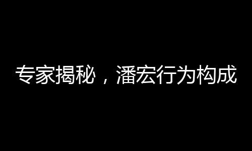 專家揭秘，潘宏行為構成虐待艾特——深度剖析事件內幕