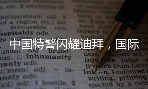 中國特警閃耀迪拜，國際舞臺上的英勇風(fēng)采