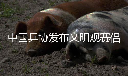 中國乒協(xié)發(fā)布文明觀賽倡議，共筑良好觀賽氛圍，展現(xiàn)文明觀賽風(fēng)采