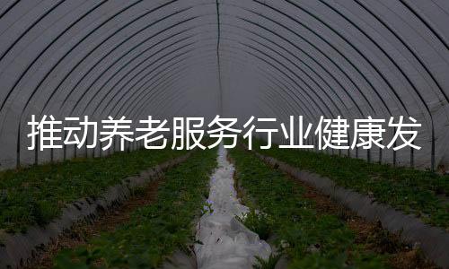 推動養(yǎng)老服務行業(yè)健康發(fā)展 四項行業(yè)標準今起實施
