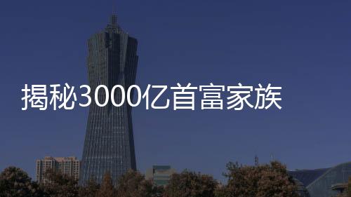 揭秘3000億首富家族，隱匿17年背后的神秘力量