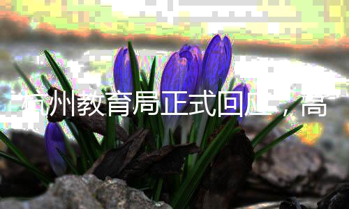杭州教育局正式回應(yīng)，高一高二開始實施雙休制
