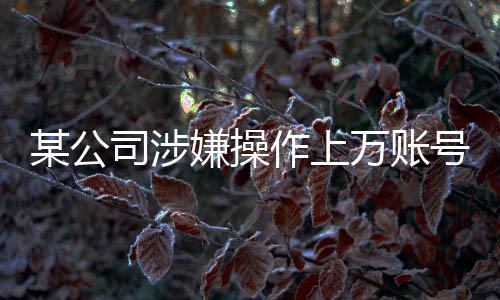 某公司涉嫌操作上萬賬號詆毀鴻蒙智行，揭示網(wǎng)絡(luò)聲譽(yù)攻擊背后的真相