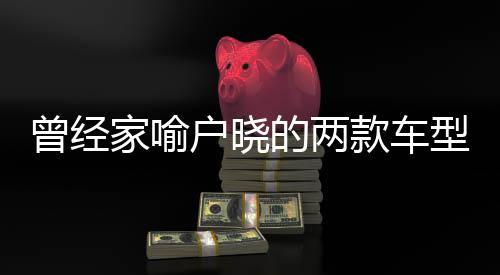 曾經(jīng)家喻戶(hù)曉的兩款車(chē)型宣告停產(chǎn)，回顧與前瞻