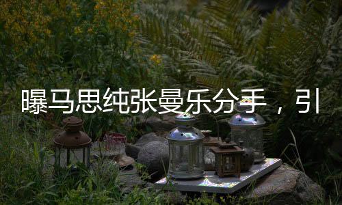 曝馬思純張曼樂分手，引發(fā)網友熱議