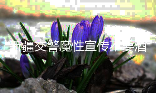新疆交警魔性宣傳不要酒駕視頻爆火，公眾反響熱烈
