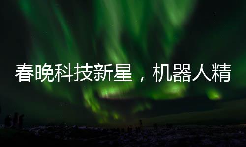 春晚科技新星，機(jī)器人精準(zhǔn)拋手絹再接回，展現(xiàn)智能魅力