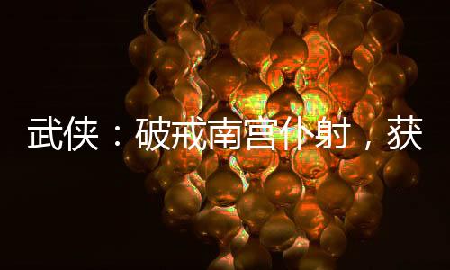 武俠：破戒南宮仆射，獲大威天龍
