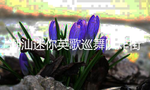 潮汕迷你英歌巡舞隊炸街，平均年齡僅五歲