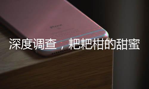 深度調(diào)查，耙耙柑的甜蜜背后是否存在退酸劑的使用？