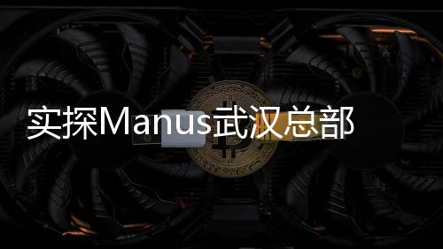 實探Manus武漢總部，深入解析一家企業(yè)如何扎根武漢并蓬勃發(fā)展