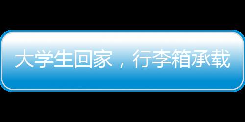 大學(xué)生回家，行李箱承載遷徙的印記，秒變簡(jiǎn)易衣柜