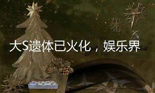 大S遺體已火化，娛樂界震驚的消息