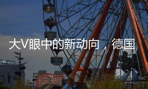 大V眼中的新動向，德國第二個默克爾嶄露頭角