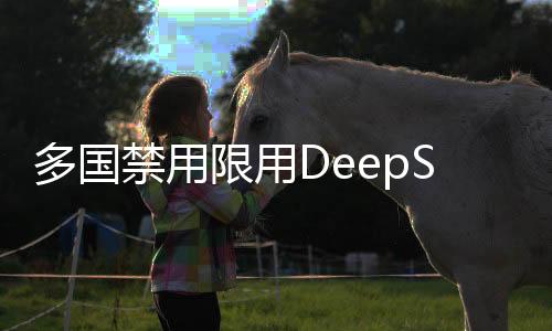 多國禁用限用DeepSeek，外交部回應