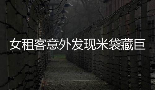 女租客意外發(fā)現(xiàn)米袋藏巨款，十萬現(xiàn)金隱藏于發(fā)霉米袋之中