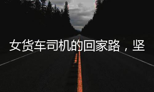 女貨車司機(jī)的回家路，堅(jiān)韌與勇氣的旅程