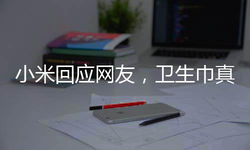 小米回應(yīng)網(wǎng)友，衛(wèi)生巾真的做不了——一篇深度分析與解讀