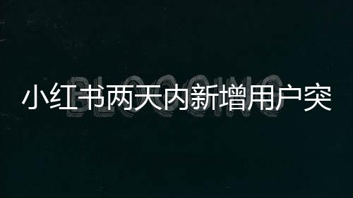 小紅書(shū)兩天內(nèi)新增用戶突破七十萬(wàn)大關(guān)，探索社交電商的新疆界