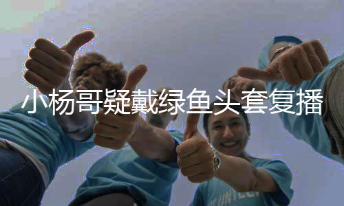 小楊哥疑戴綠魚頭套復(fù)播，揭秘背后的故事