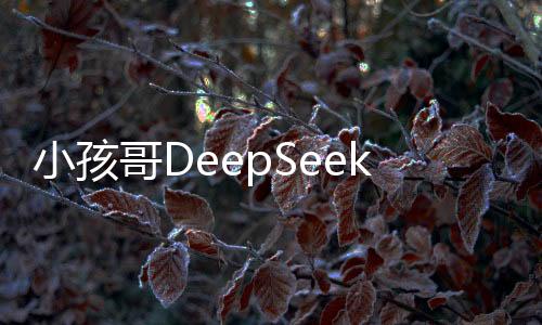 小孩哥DeepSeek三步法學(xué)數(shù)學(xué)，一種全新的數(shù)學(xué)學(xué)習(xí)方式