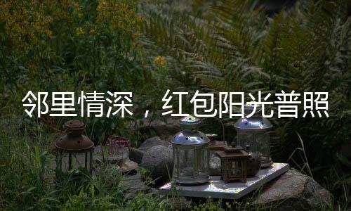 鄰里情深，紅包陽(yáng)光普照——小朋友排長(zhǎng)隊(duì)共慶新年