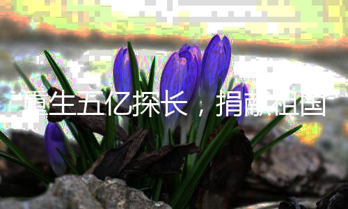 重生五億探長，捐獻(xiàn)祖國九七授勛