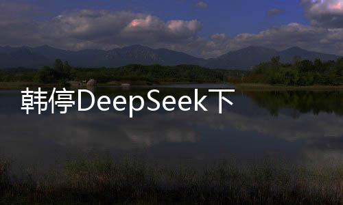 韓停DeepSeek下載，全新科技探索之旅正式開(kāi)啟
