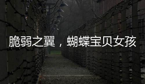 脆弱之翼，蝴蝶寶貝女孩皮膚觸碰易碎，希望與愛同行