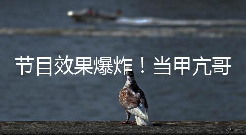 節(jié)目效果爆炸！當(dāng)甲亢哥聽(tīng)到翻譯不停說(shuō)nèi ge