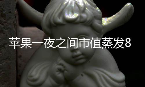 蘋(píng)果一夜之間市值蒸發(fā)8000億，科技巨頭遭遇重大挑戰(zhàn)