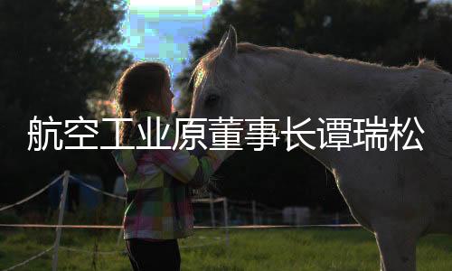航空工業(yè)原董事長譚瑞松被開除黨籍