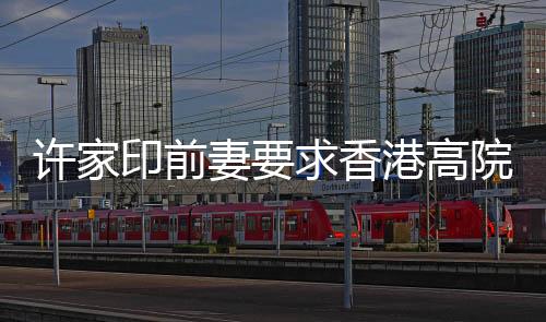 許家印前妻要求香港高院澄清禁制令，真相究竟如何？
