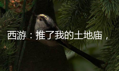 西游：推了我的土地廟，還想佛門大興？