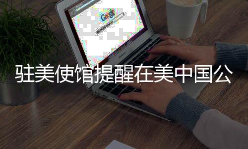 駐美使館提醒在美中國公民進(jìn)行登記，維護(hù)自身權(quán)益的重要舉措