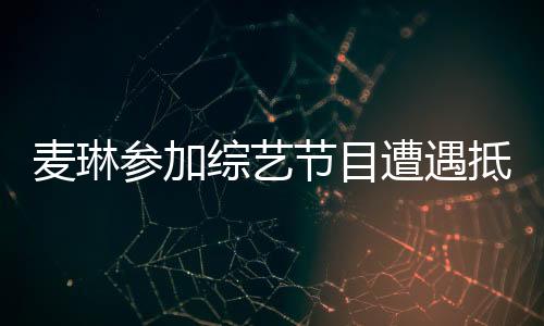 麥琳參加綜藝節(jié)目遭遇抵制事件，贊助商回應揭秘